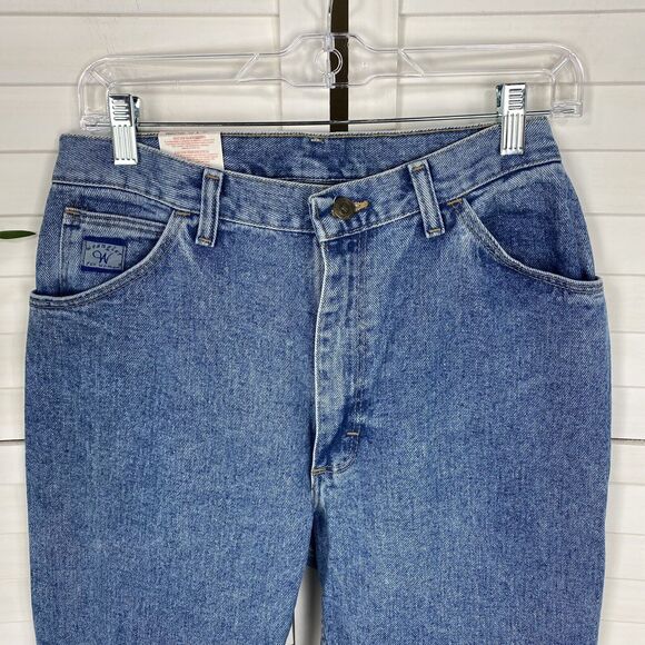 New VIntage 90s Deadstock Wrangler Relaxed Fit Mom Jeans Womens Sie 10 Short - Picture 2 of 9
